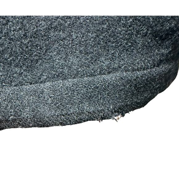 Vintage Gap Y2K Wool Blend Coat Mens Size Large Charcoal Black Zip Up Jacket - Picture 5 of 5